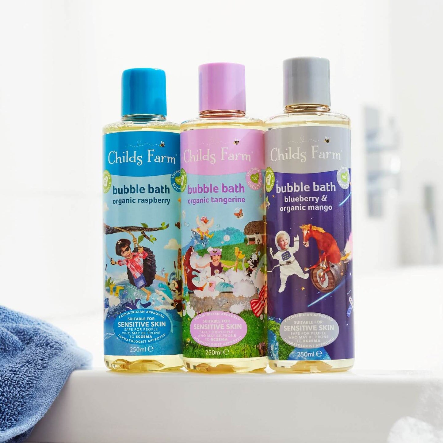 Childs Farm Schaumbad Bio-Himbeere