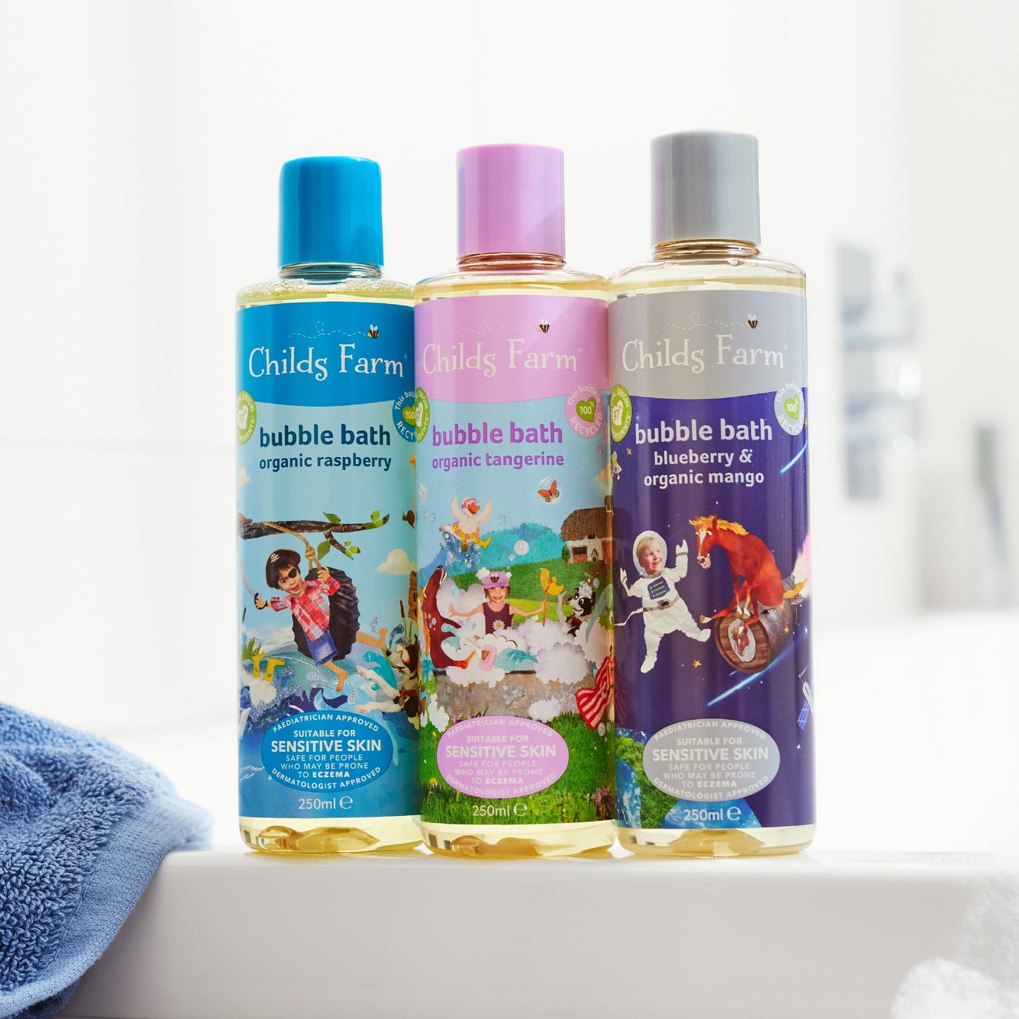 Childs Farm Schaumbad Bio-Himbeere