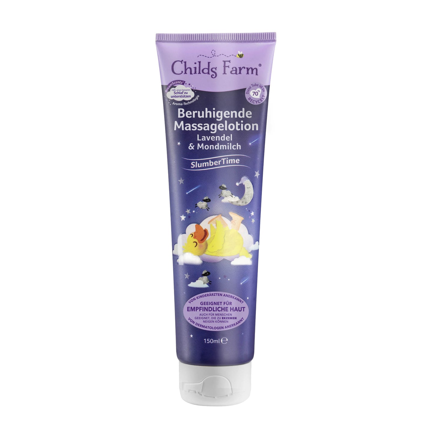 Childs Farm SlumberTime™ calming massage lotion lavender & moon milk