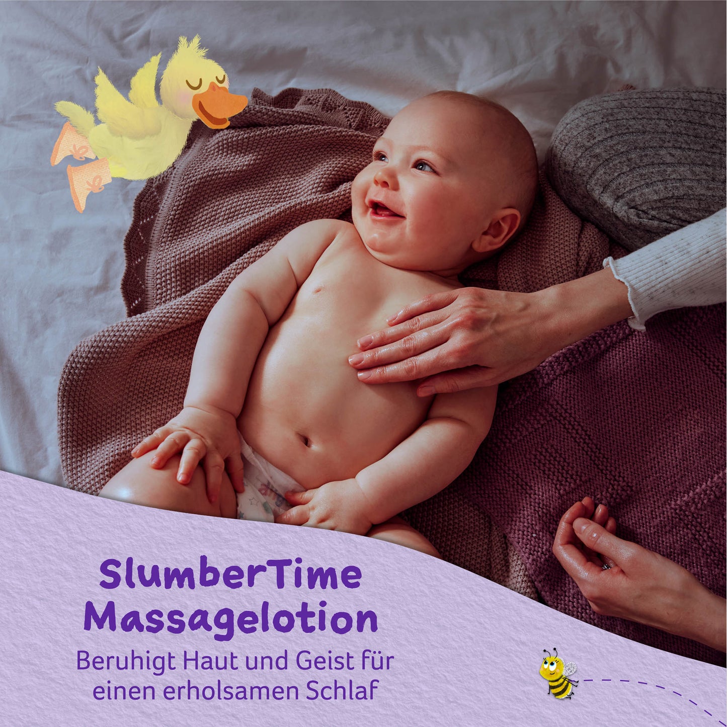 Childs Farm SlumberTime™ calming massage lotion lavender & moon milk