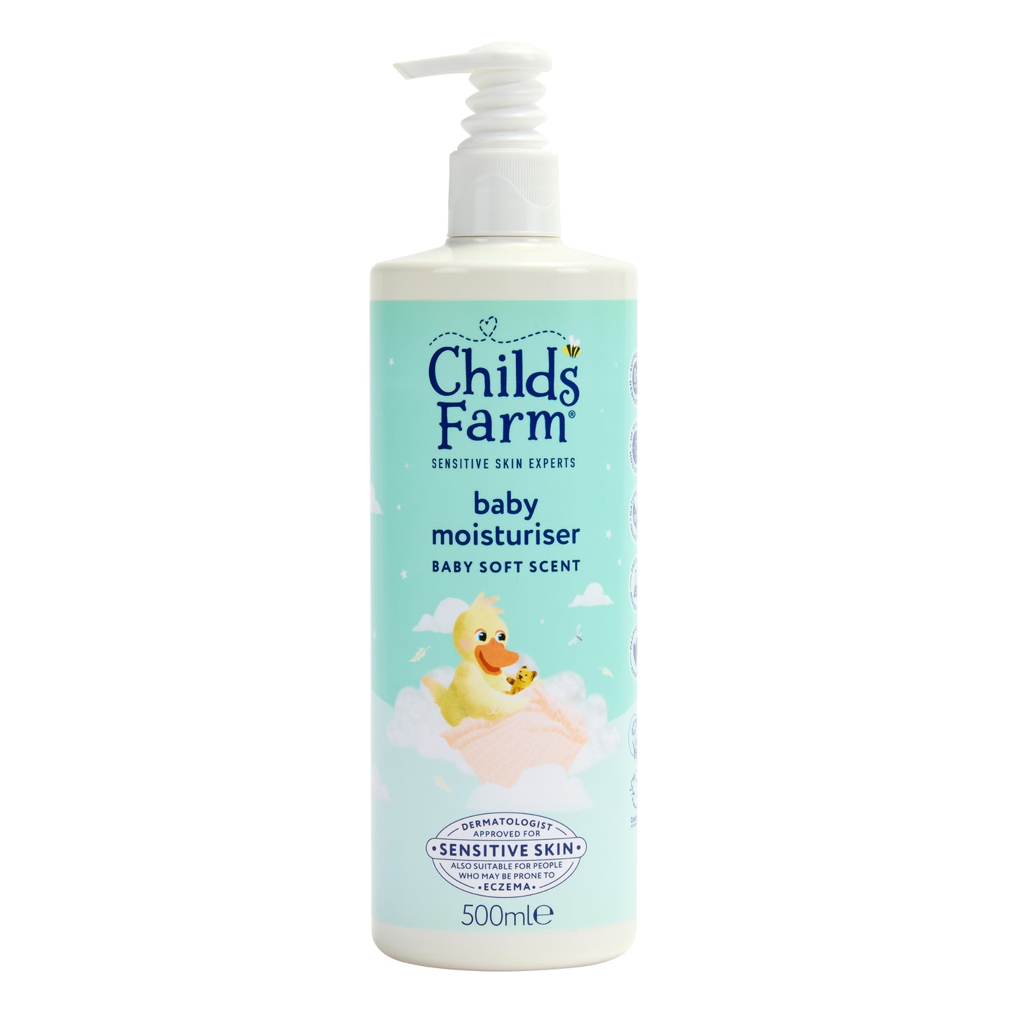Childs Farm Baby Moisturiser baby soft scent 500ml