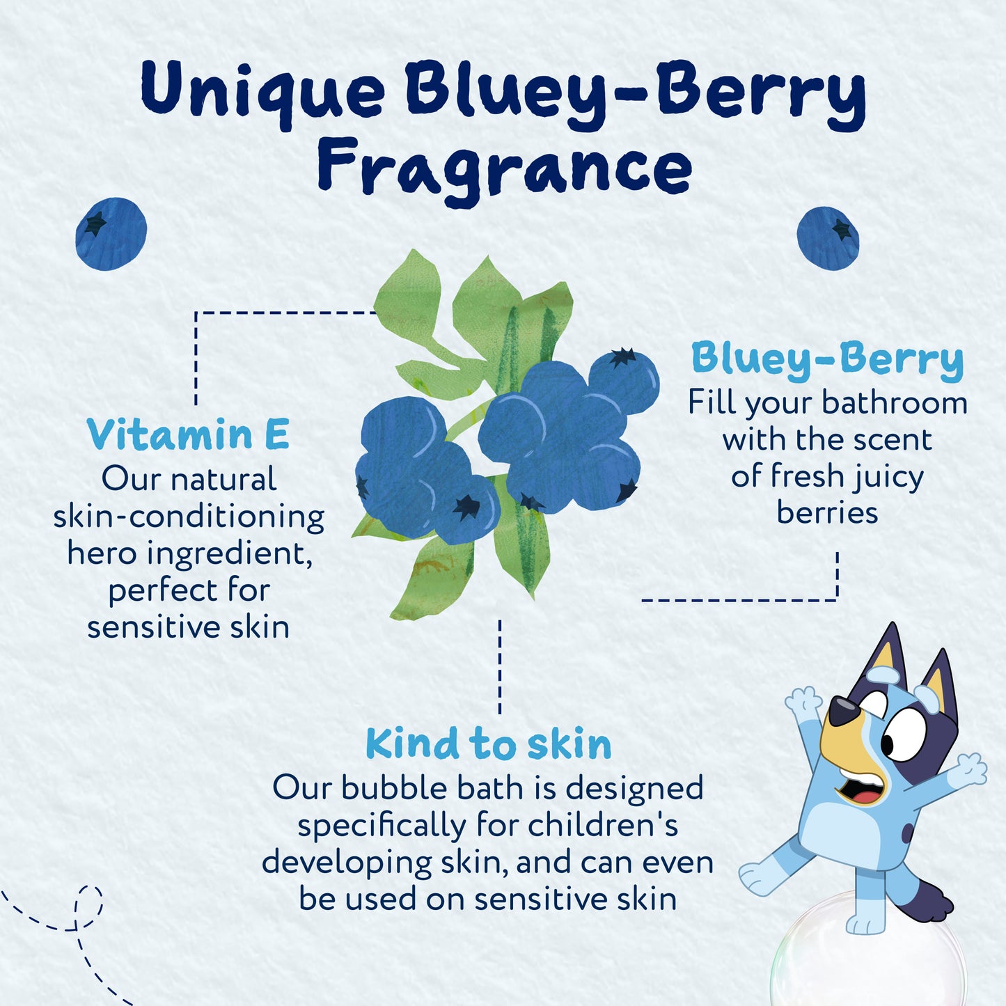 Childs Farm Bluey Bubble Bath Bluey-Berry 250ml