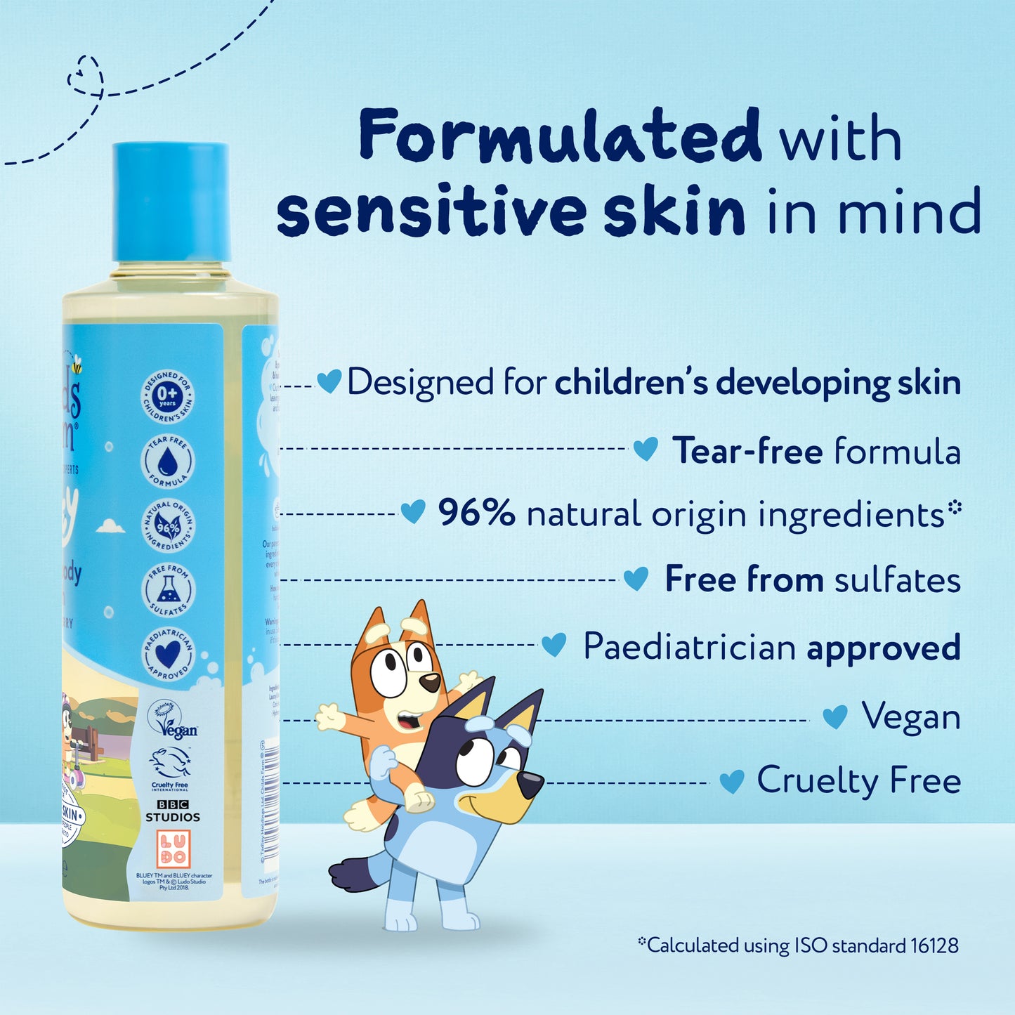 Childs Farm Bluey Hair & Body Wash Bluey-Berry 250ml