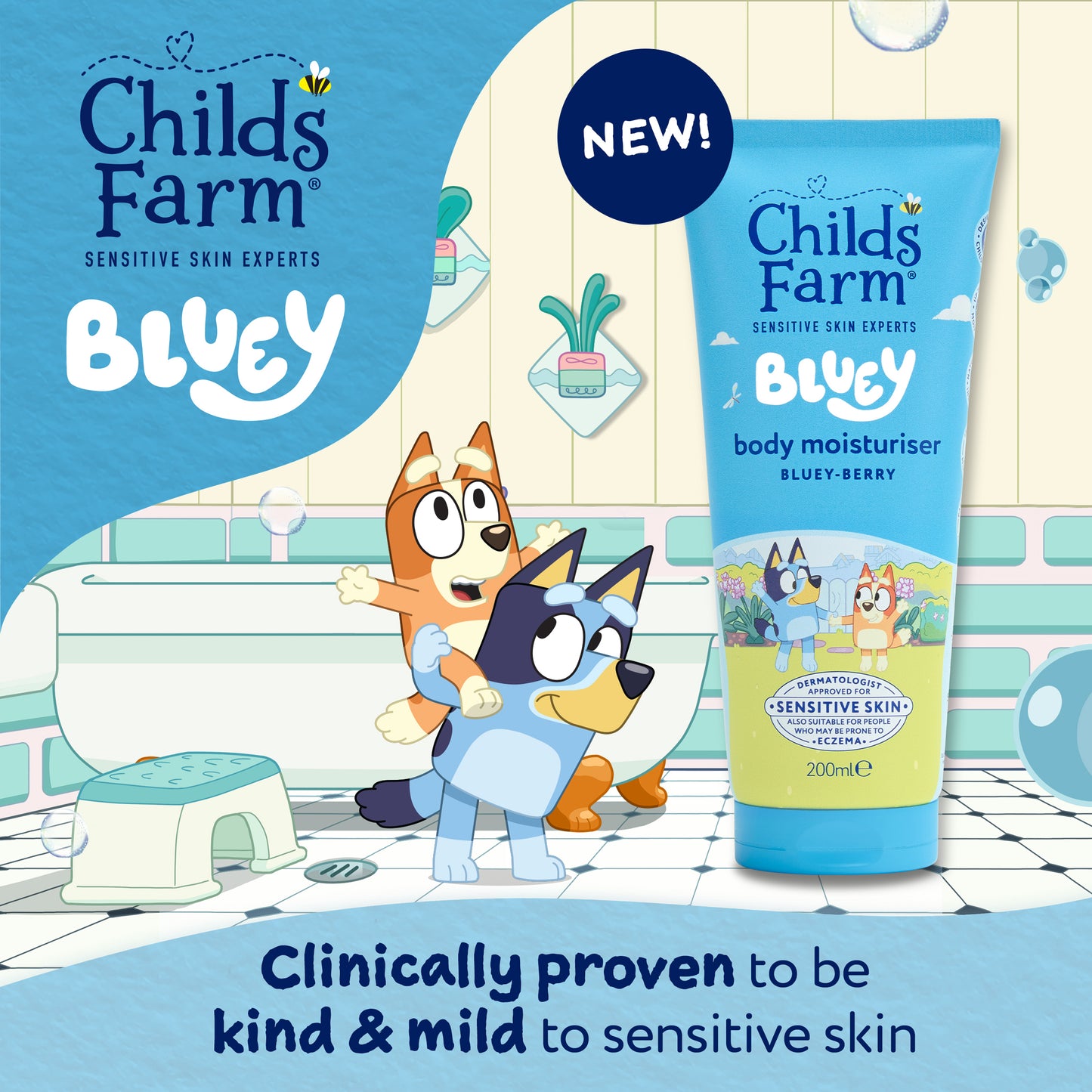 Childs Farm Bluey Moisturiser Bluey-Berry 200ml