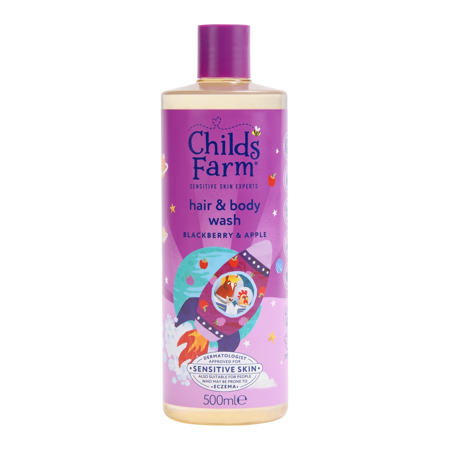 Childs Farm Hair & Body Wash Blackberry & Apple 500ml