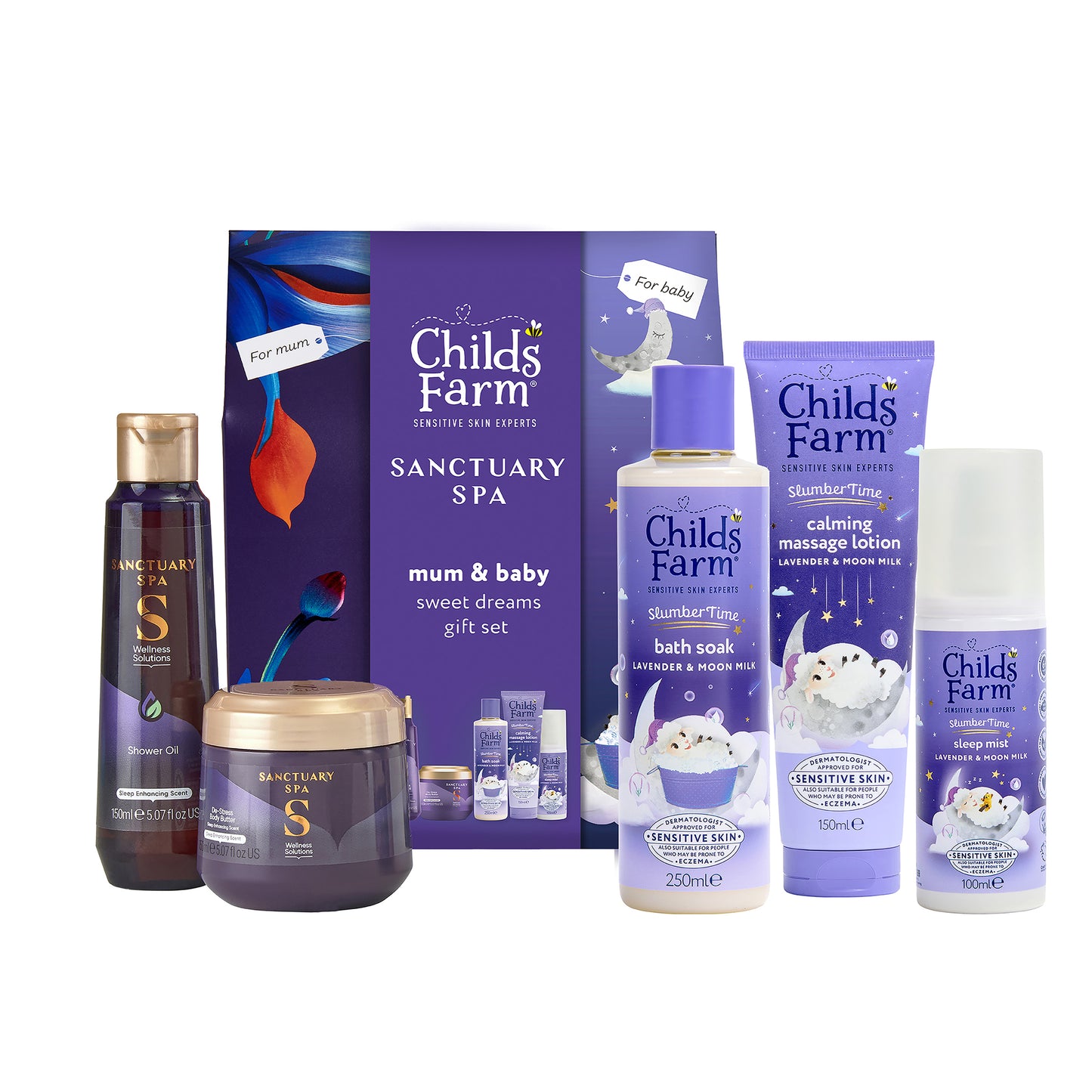 Mum & baby sweet dreams gift set