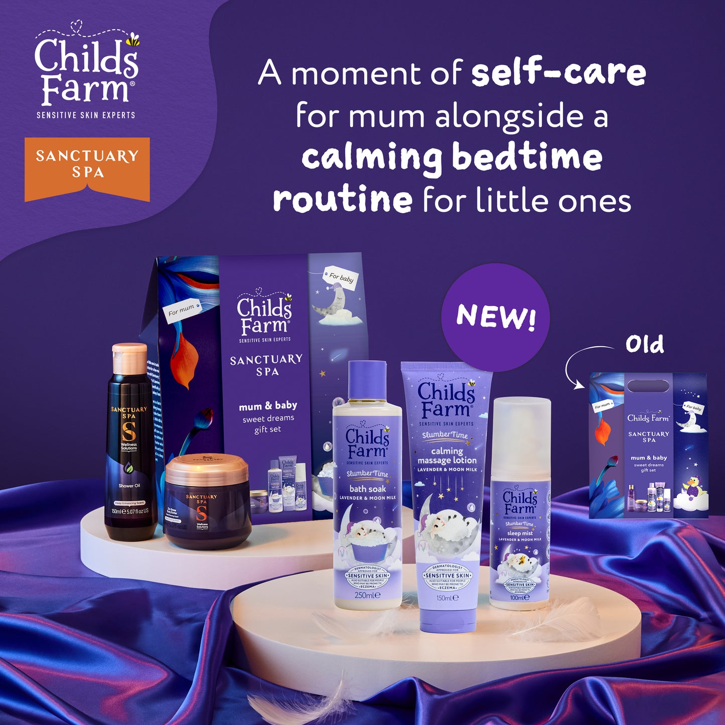 Mum & baby sweet dreams gift set