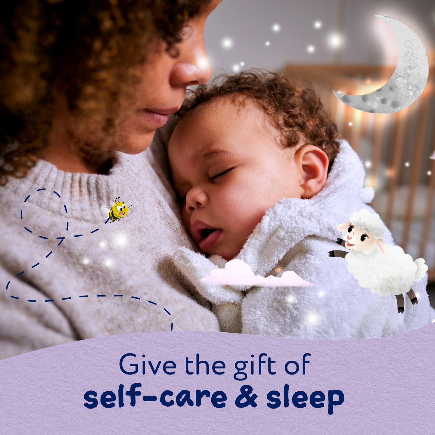 Mum & baby sweet dreams gift set
