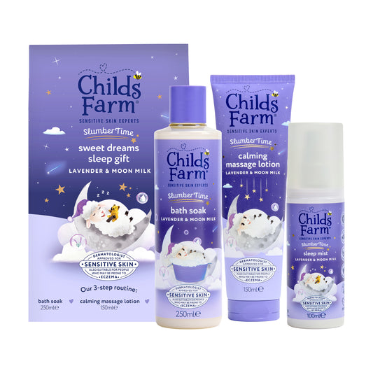 Childs Farm SlumberTime™ sweet dreams sleep gift lavender & moon milk