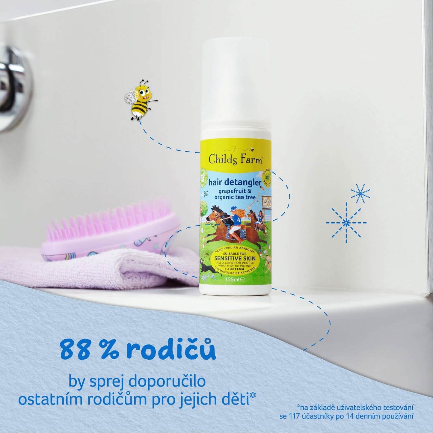 Childs Farm Leichtkämmspray Grapefruit & Bio-Teebaum