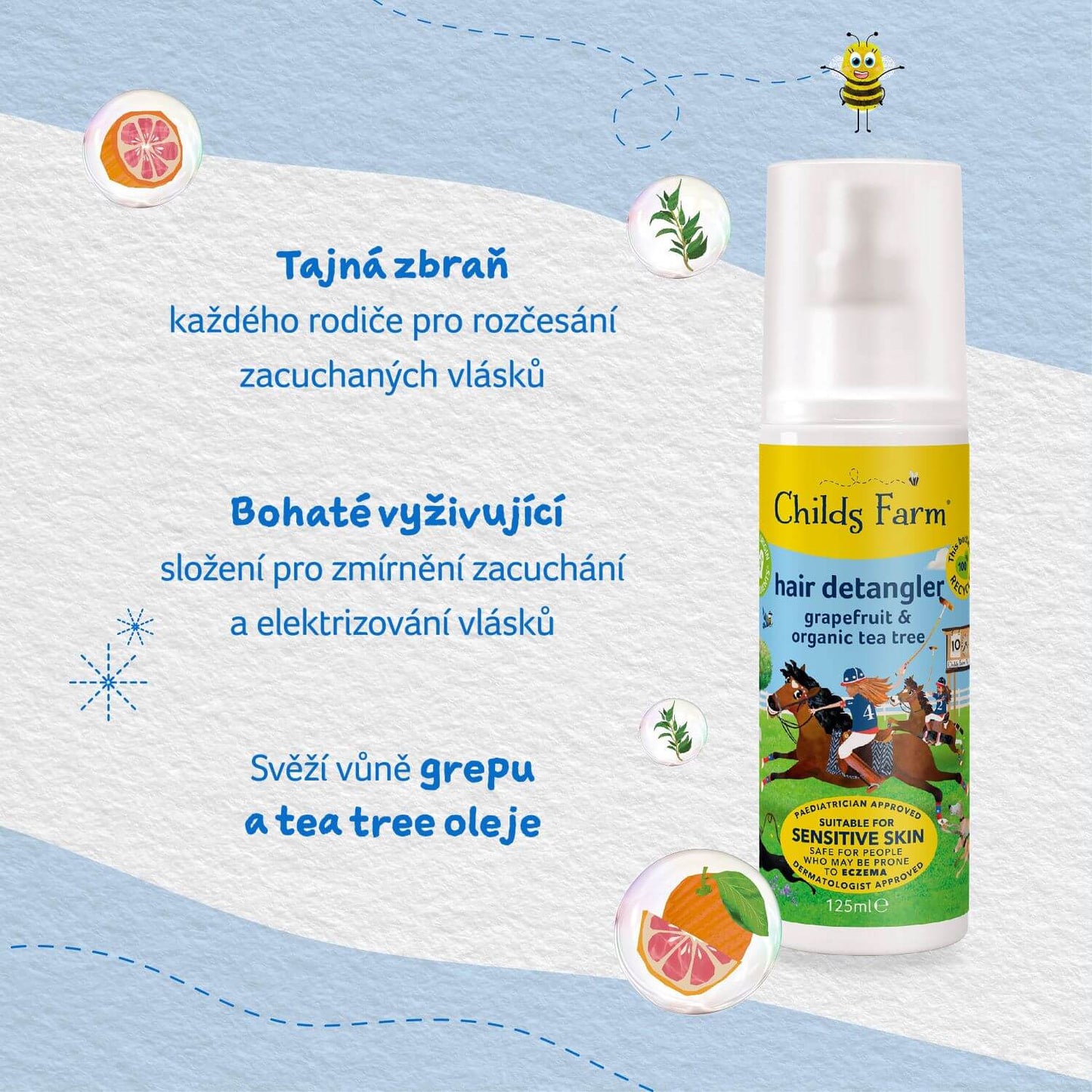 Childs Farm Leichtkämmspray Grapefruit & Bio-Teebaum