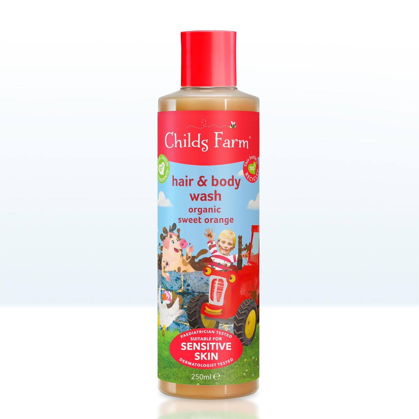 Childs Farm hair & body wash organic sweet orange