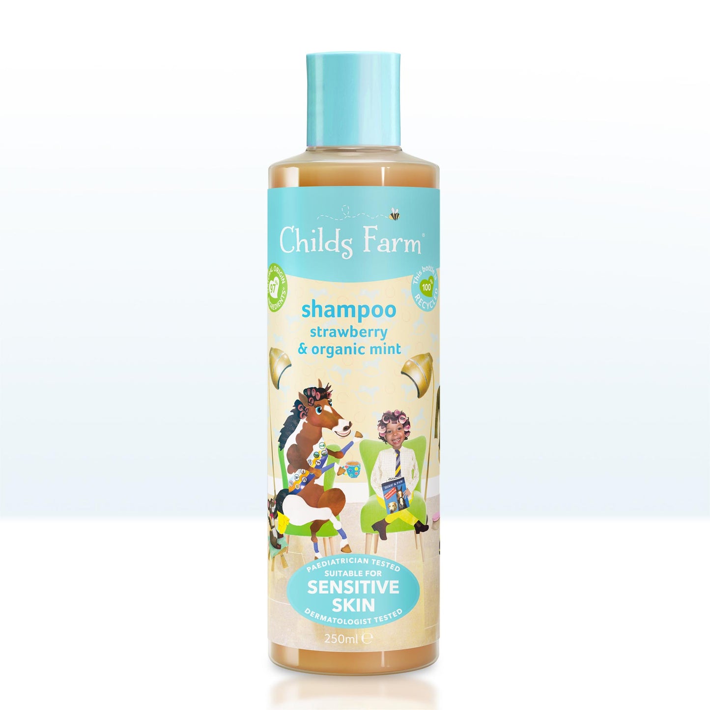 Childs Farm shampoo strawberry & organic mint