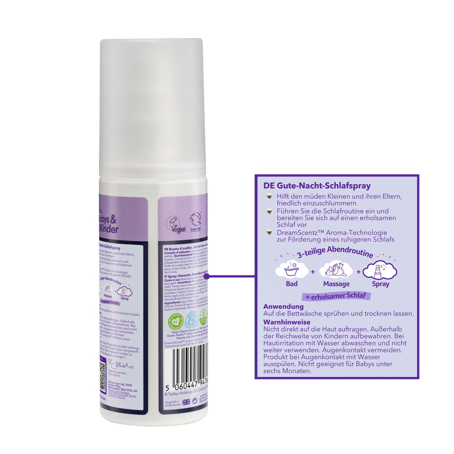 Childs Farm SlumberTime™ sleep mist lavender & moon milk