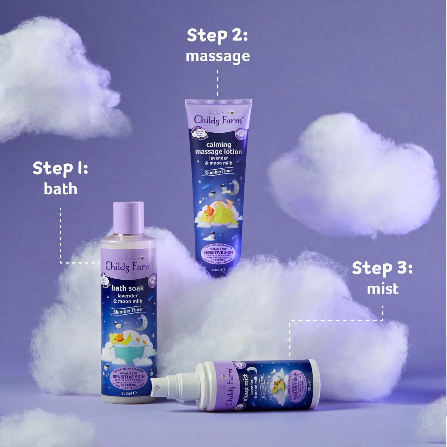 Childs Farm SlumberTime™ sleep mist lavender & moon milk