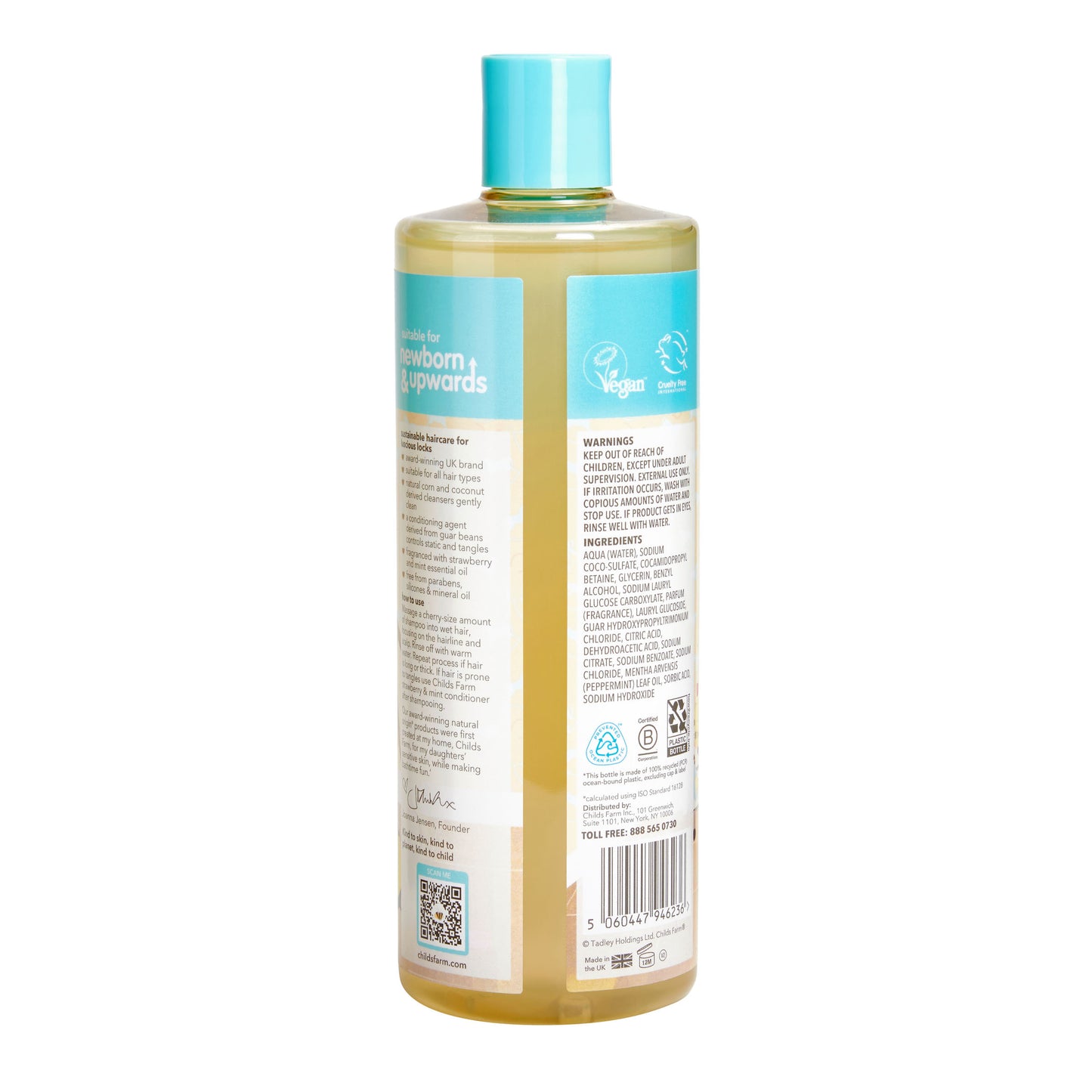 Childs Farm shampoo strawberry & mint
