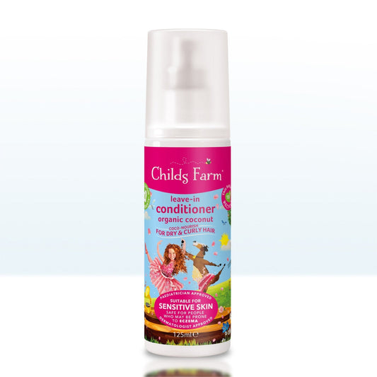 Childs Farm coco-nourish leave in conditioner organic coconut