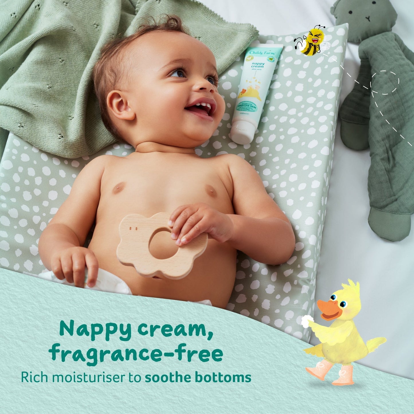 Childs Farm nappy cream fragrance-free