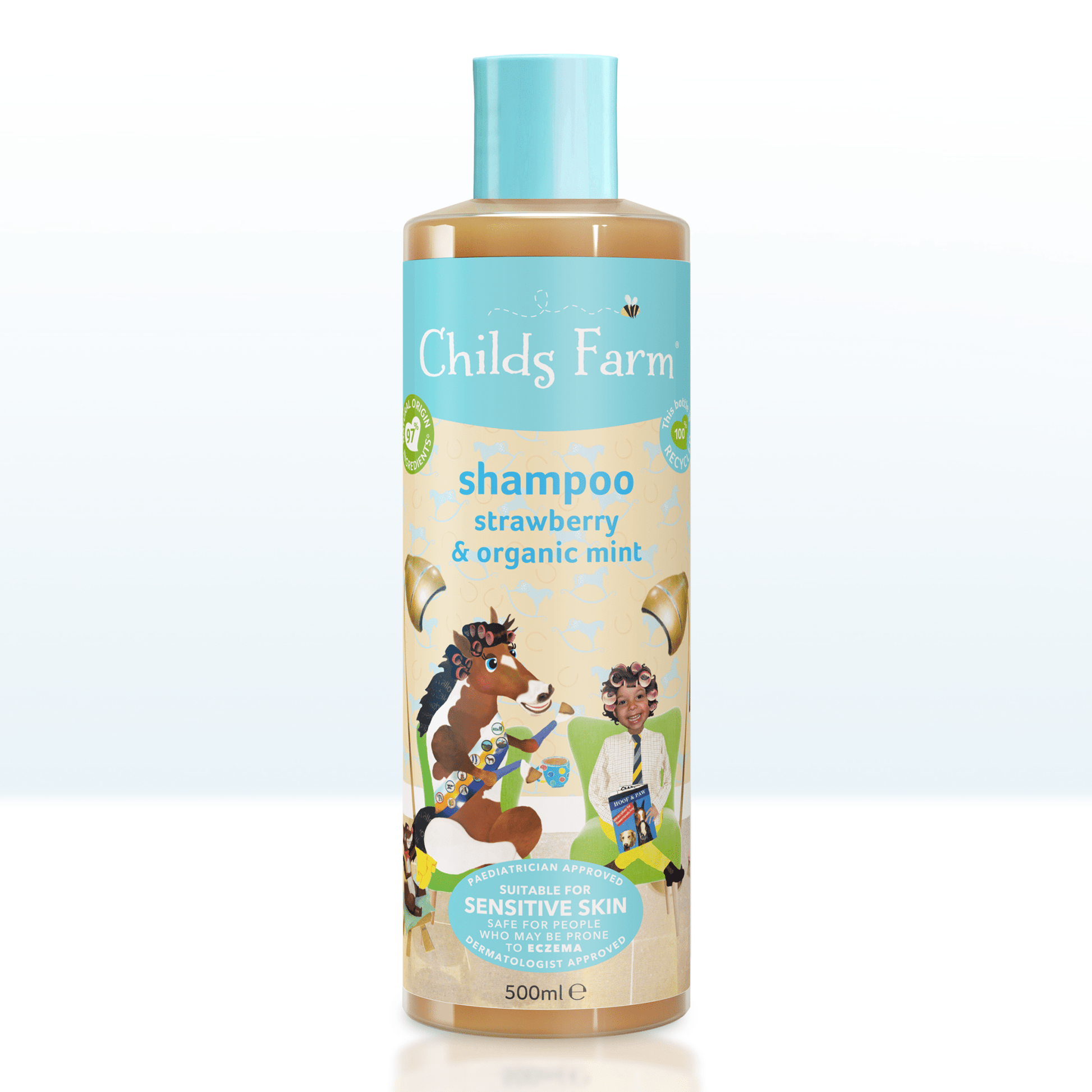 Childs Farm shampoo strawberry & organic mint