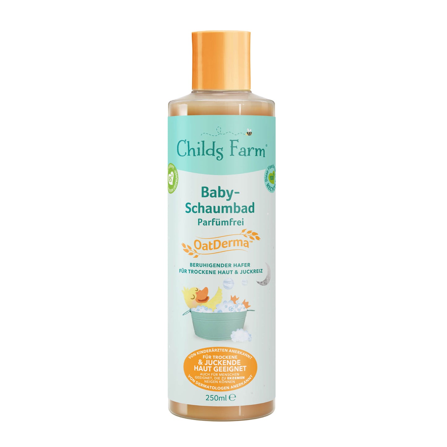 Childs Farm baby OatDerma™ bublinkový kúpeľ bez parfumácie