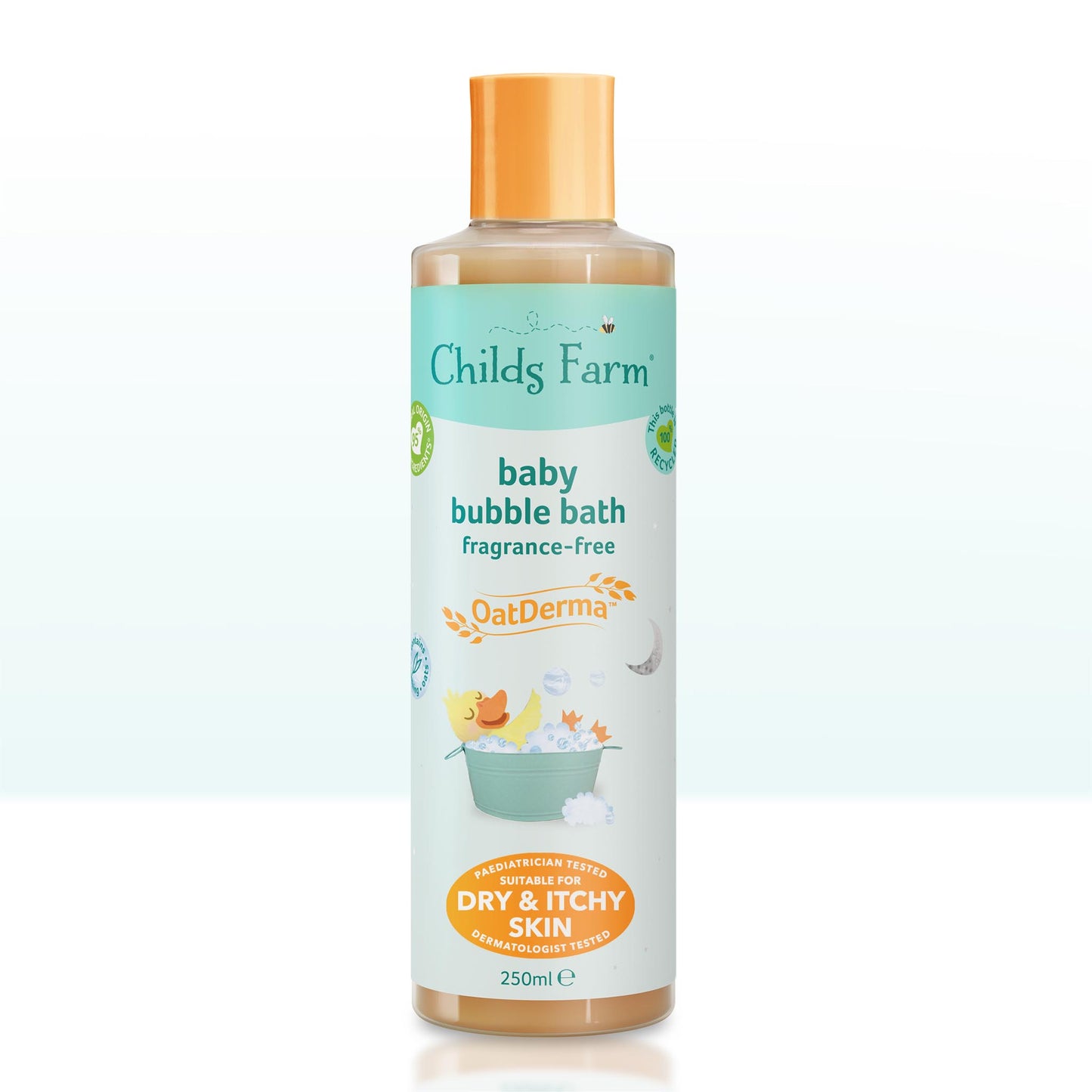 Childs Farm baby OatDerma™ bublinkový kúpeľ bez parfumácie