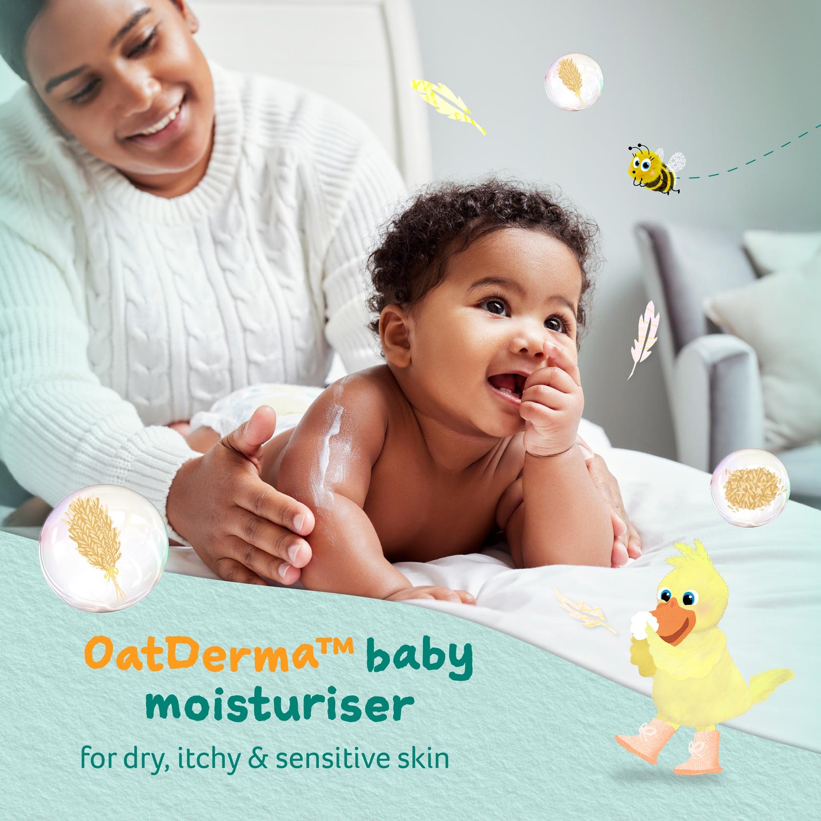 Childs Farm OatDerma™ Baby Moisturiser FragranceFree, Dermatologist