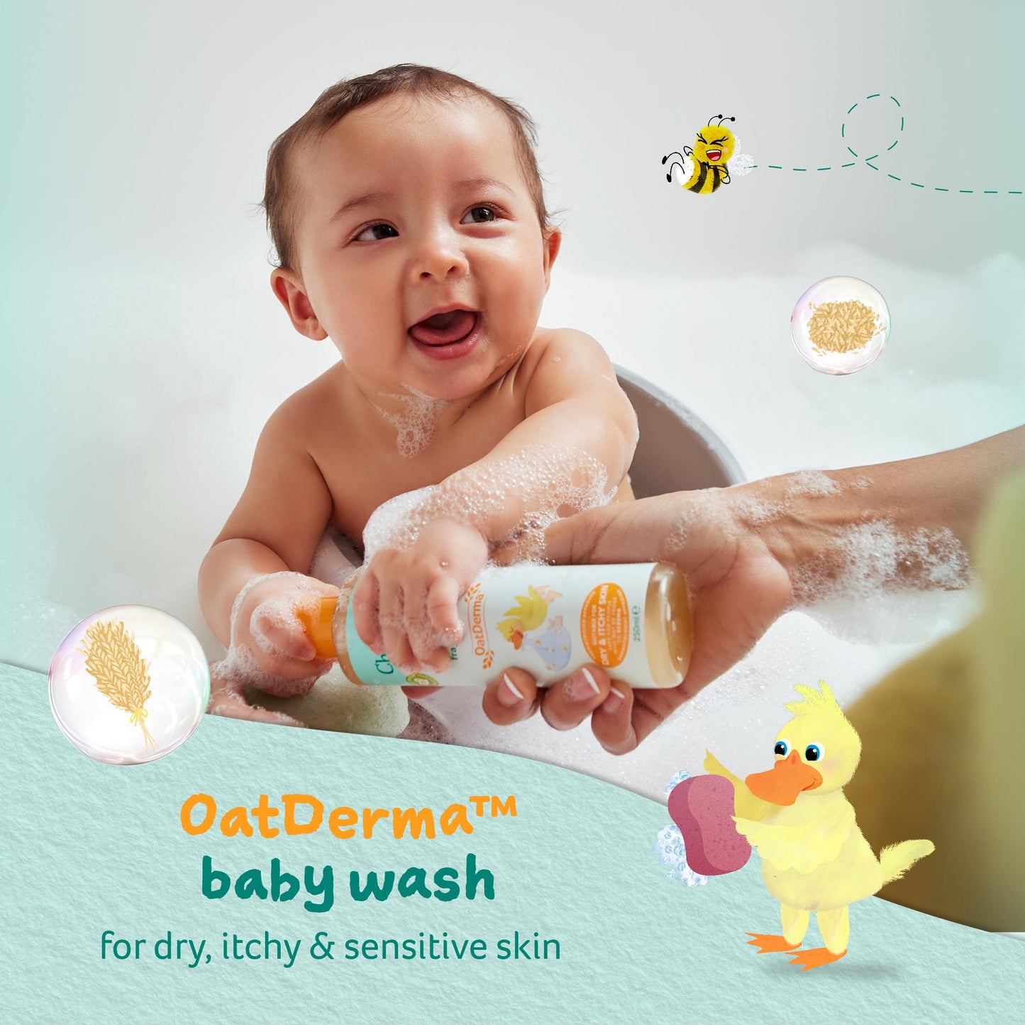 Childs Farm OatDerma™ Baby-Waschlotion Parfümfrei