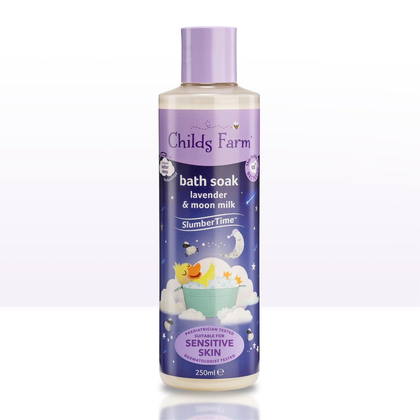 Childs Farm SlumberTime™ bath soak lavender & moon-milk