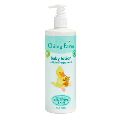 Childs Farm baby lotion mildly fragranced