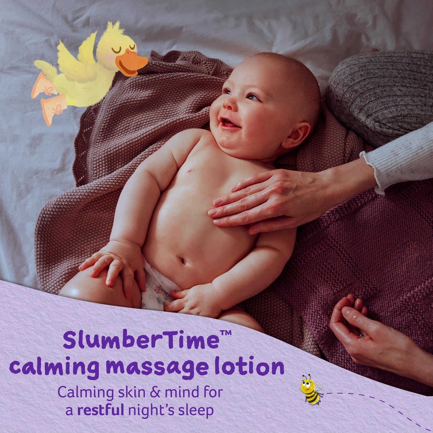 Childs Farm SlumberTime™ Beruhigende Massagelotion Lavendel & Mondmilch