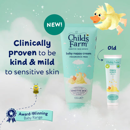 Childs Farm Baby nappy cream fragrance-free