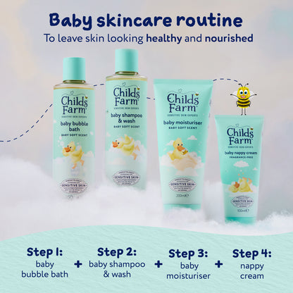 Childs Farm baby bedtime suitcase gift set