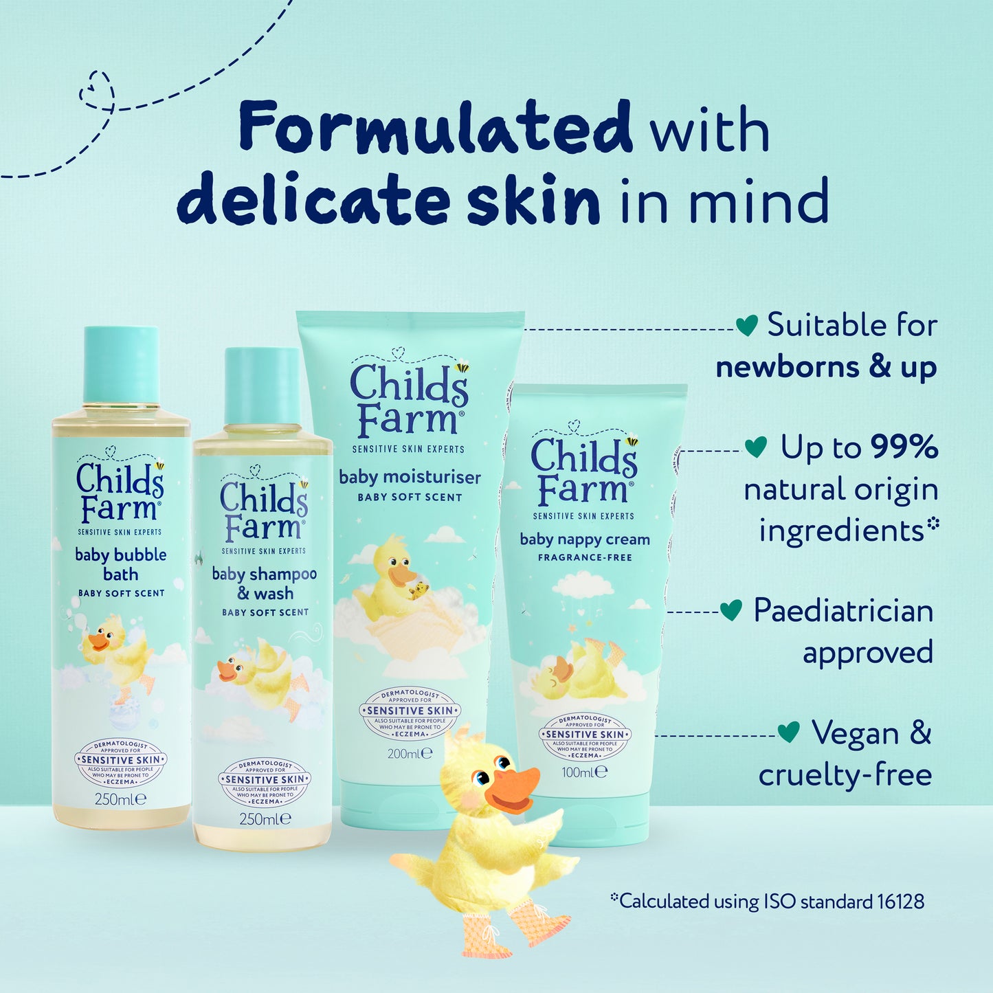Childs Farm baby bedtime suitcase gift set