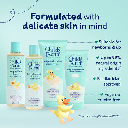 Childs Farm baby bedtime suitcase gift set