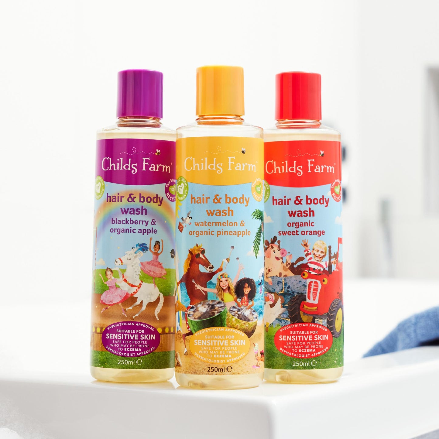 Childs Farm 2 in 1 Shampoo & Duschgel Süße Orange