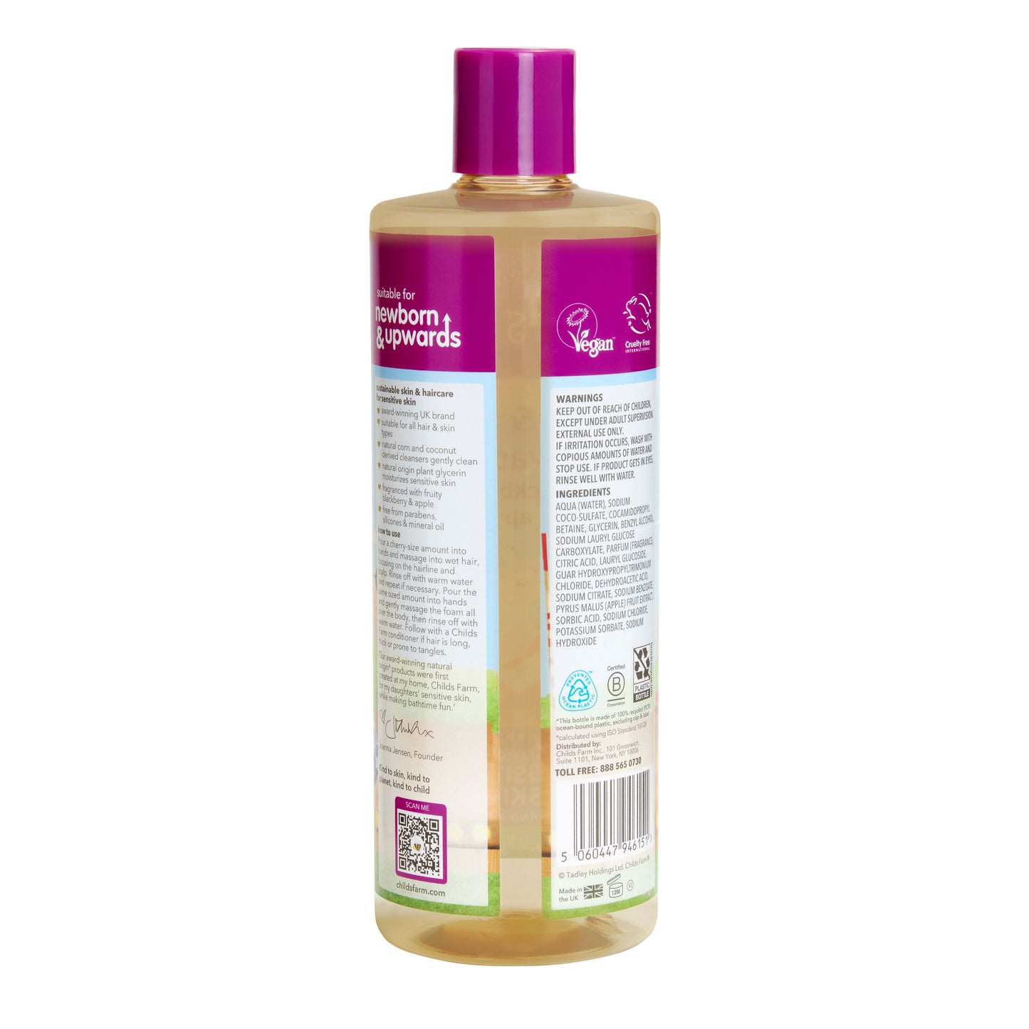 Childs Farm hair & body wash blackberry & apple
