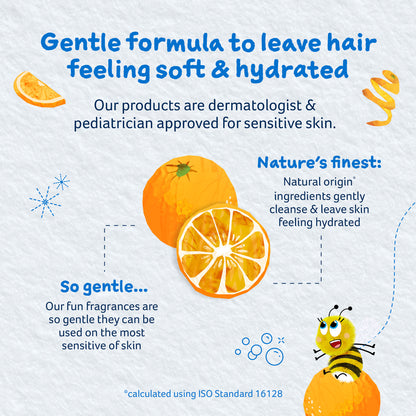 hair & body wash sweet orange