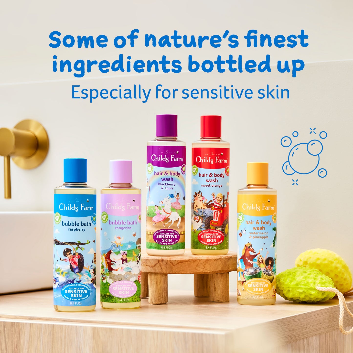 hair & body wash sweet orange