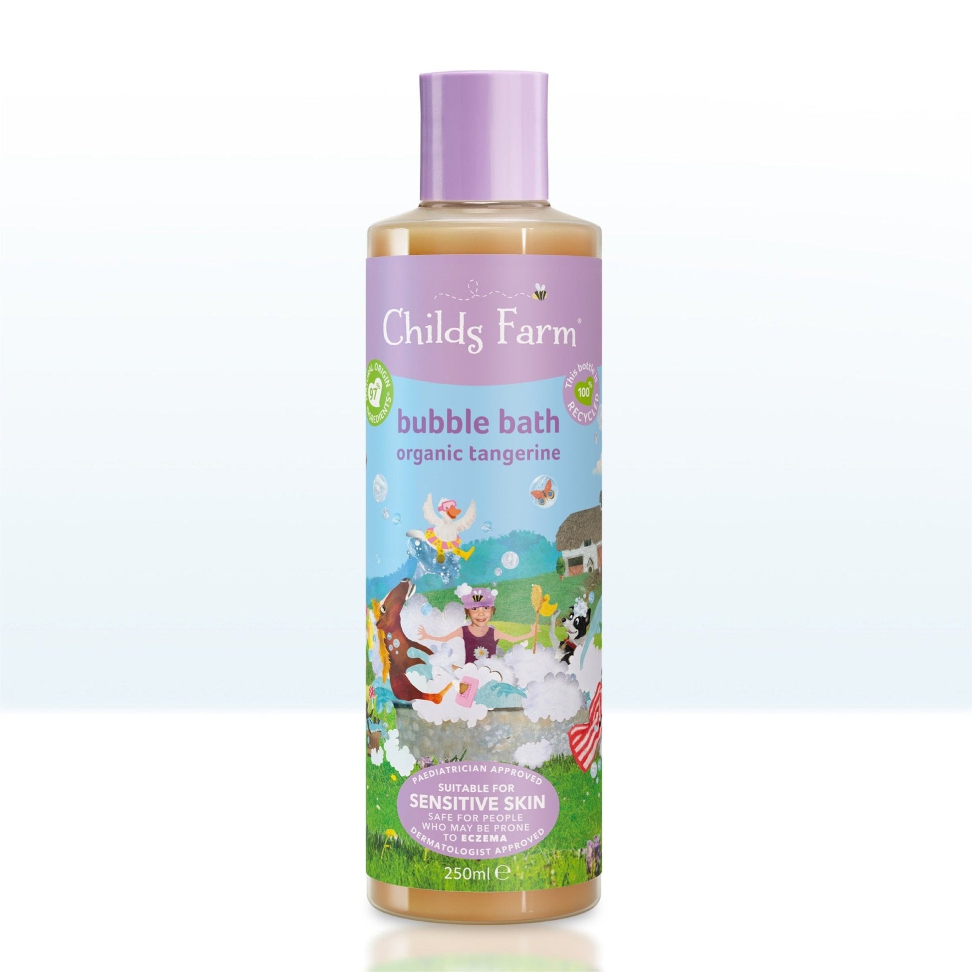 Childs Farm bubble bath organic tangerine