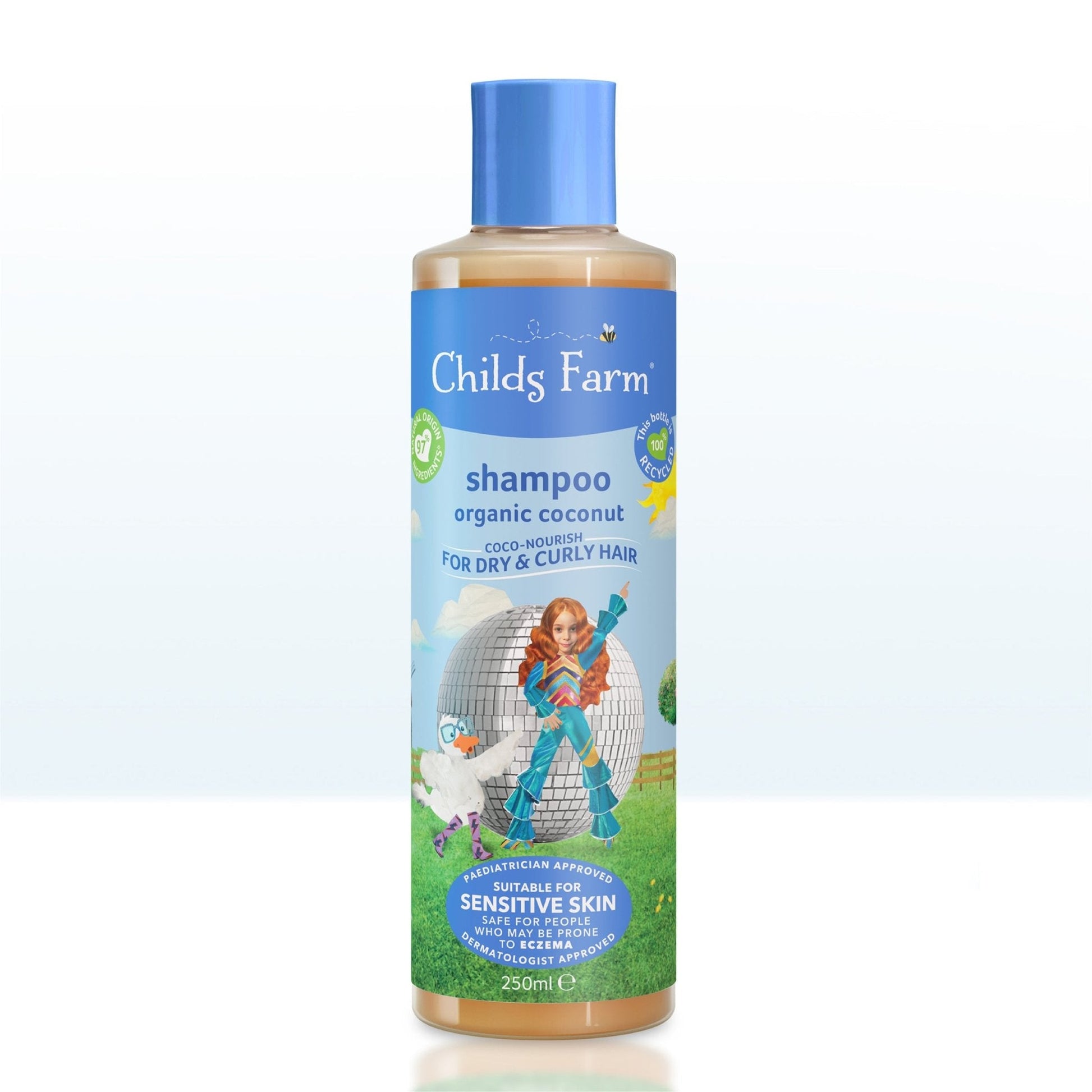 Childs Farm coco-nourish shampoo organic coconut