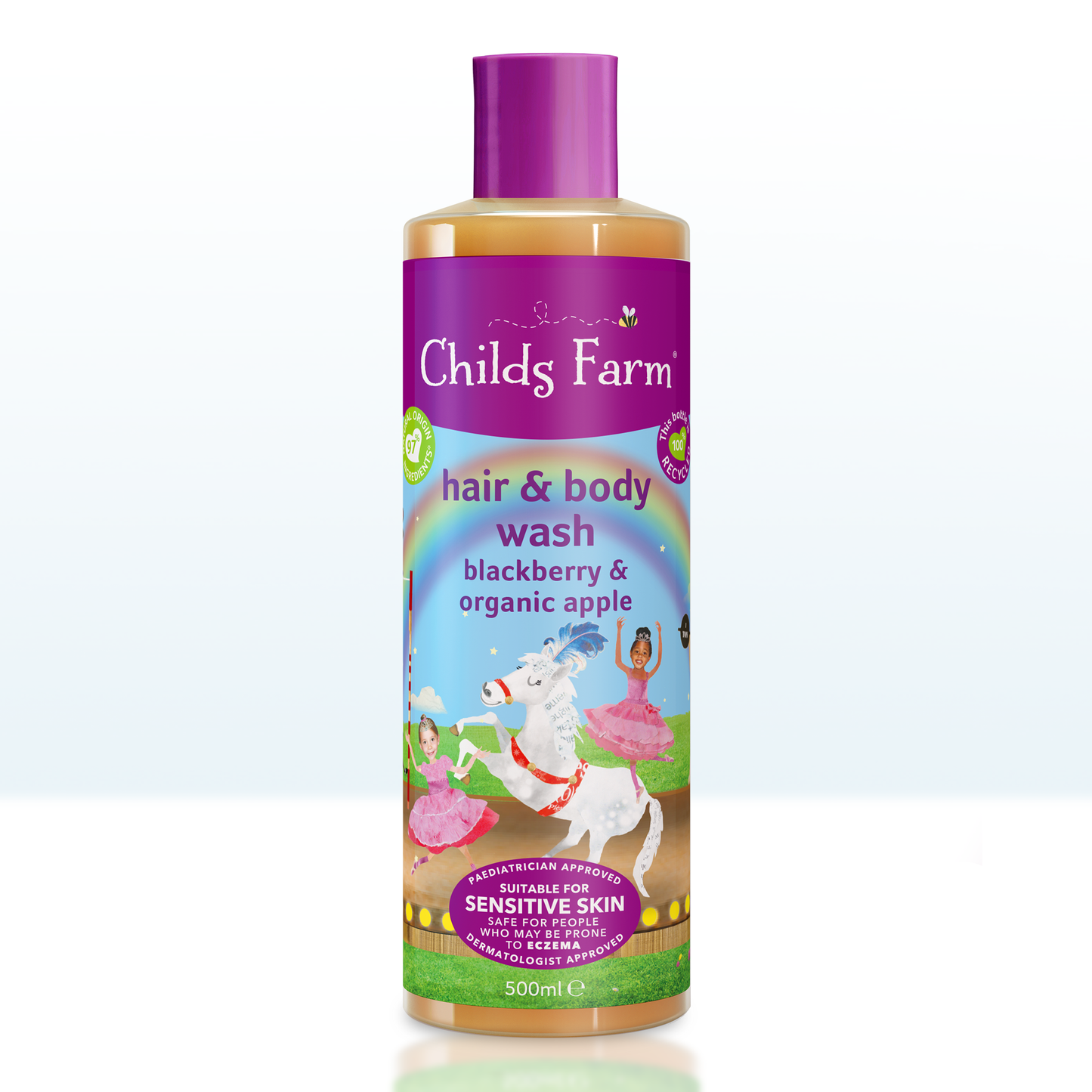 [STAFF] hair & body wash blackberry & organic apple