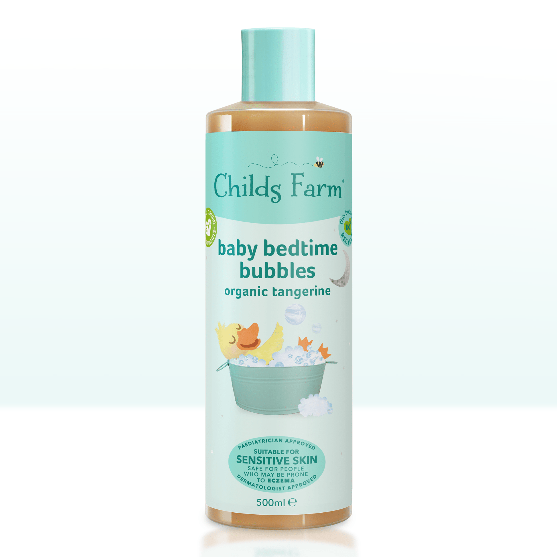 Childs Farm baby bedtime bubbles organic tangerine