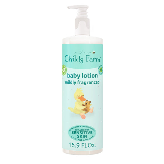 Childs Farm baby lotion mildly fragranced