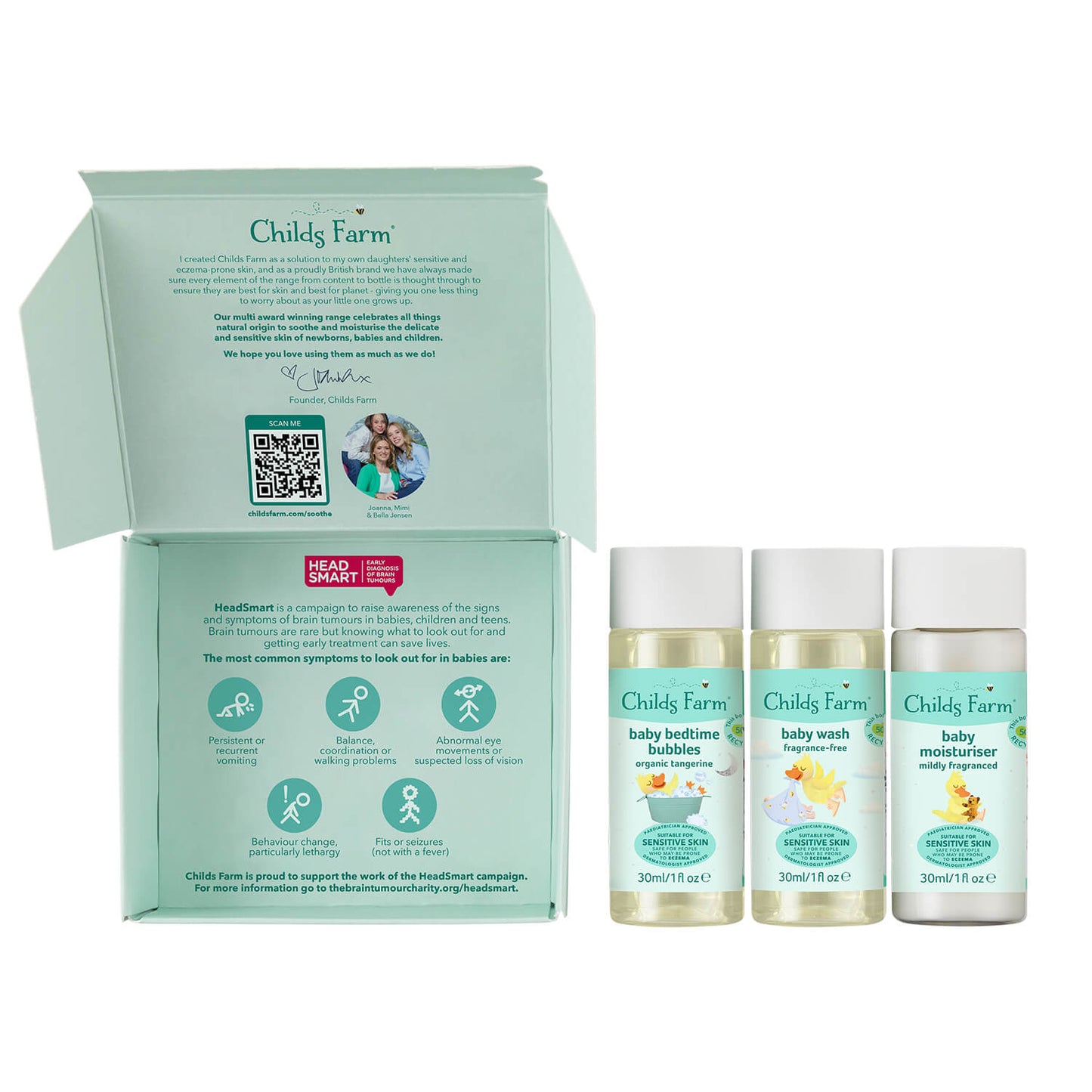 Childs Farm baby sample pack