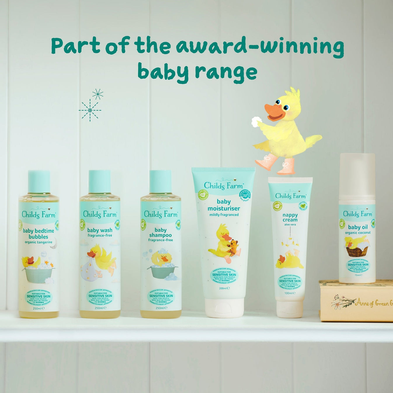 Childs Farm FragranceFree Baby Shampoo Gentle Cleansing for Newborns