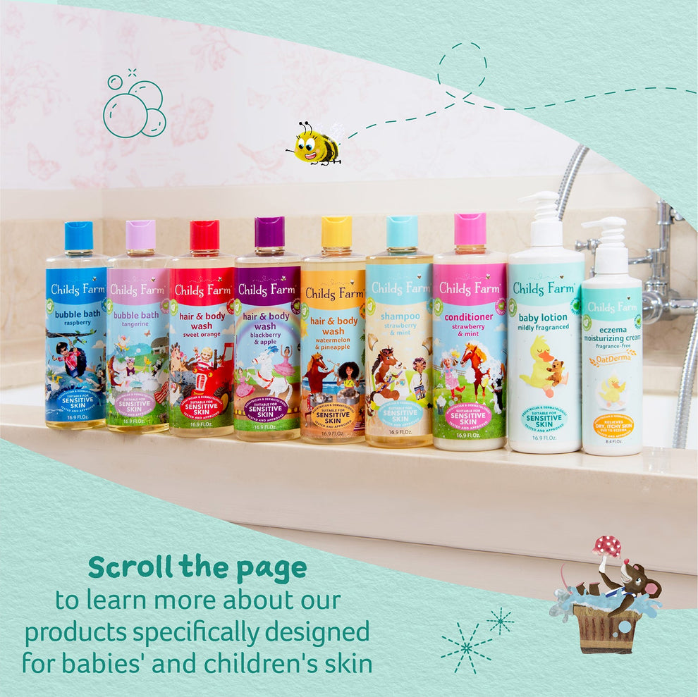 Childs Farm Eczema Moisturizer Cream Newborn Scent, Dermatologist & Pediatrician Approved