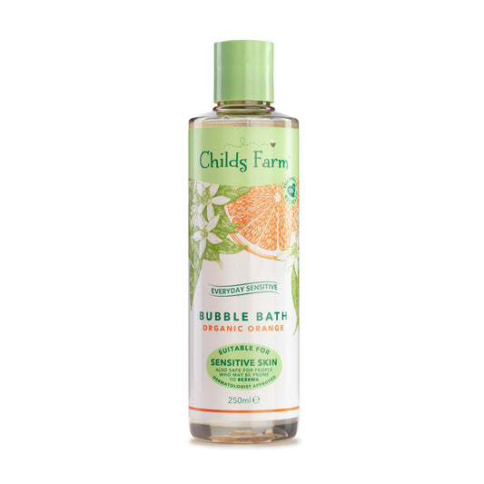 Childs Farm everyday sensitive bubble bath organic sweet orange