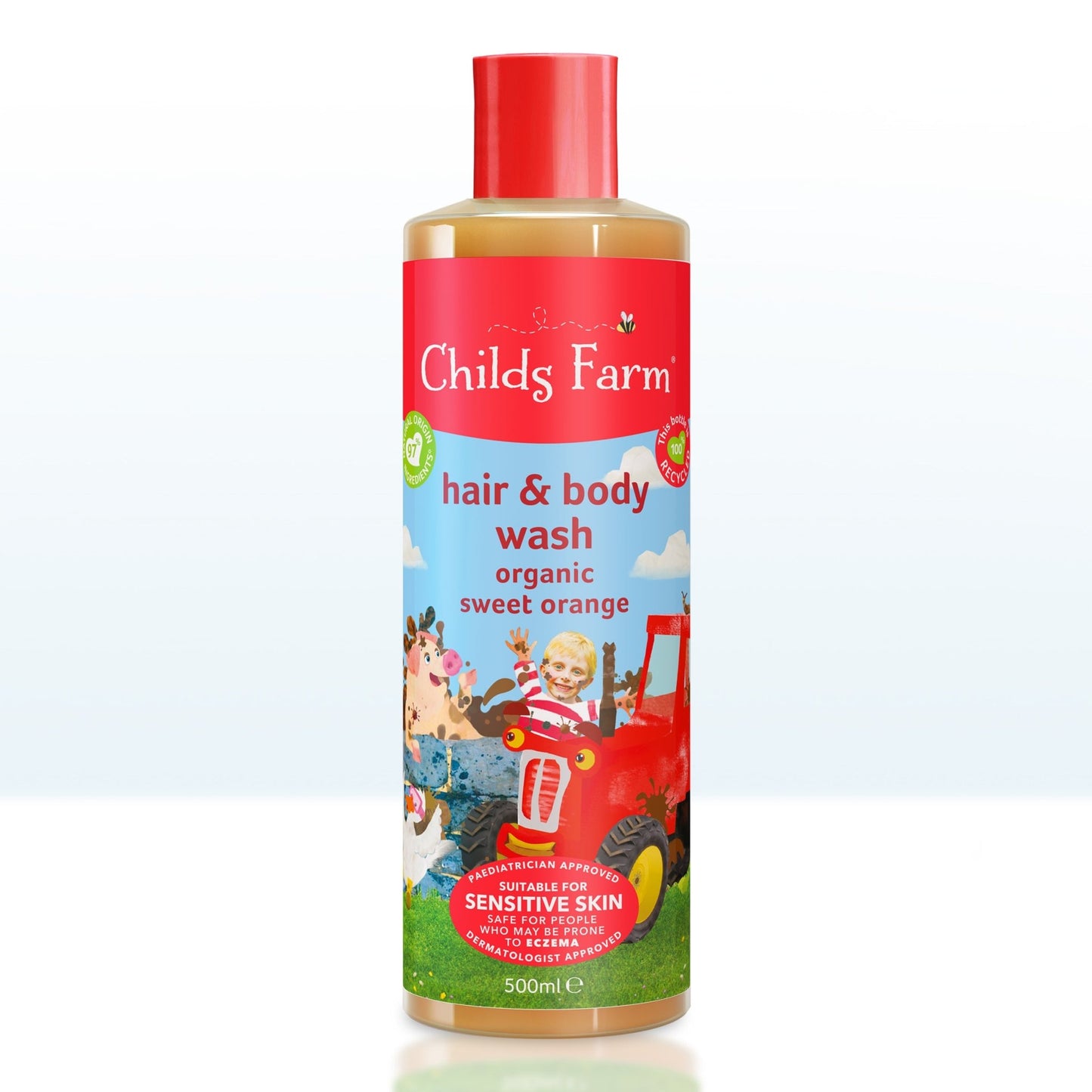 Childs Farm hair & body wash organic sweet orange