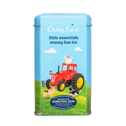 Childs Farm little essentials money box tin