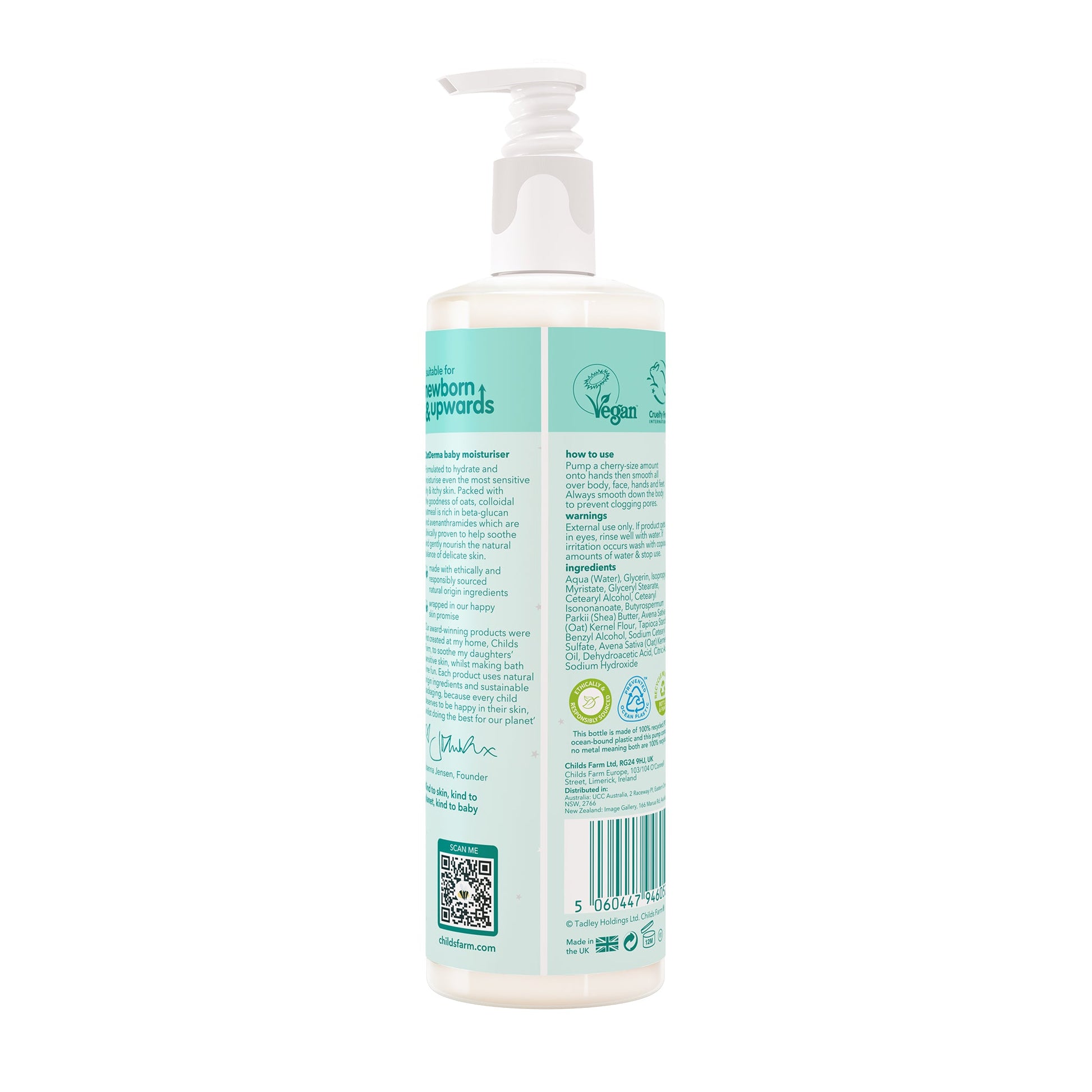 Childs Farm OatDerma™ baby moisturiser fragrance-free